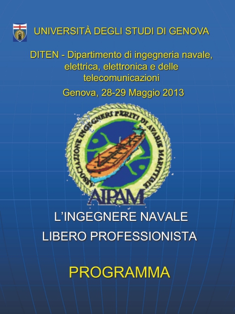 L’INGEGNERE NAVALE LIBERO PROFESSIONISTA