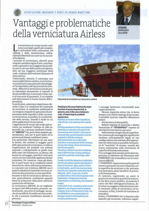 Vantaggi e problematiche della verniciatura Airless